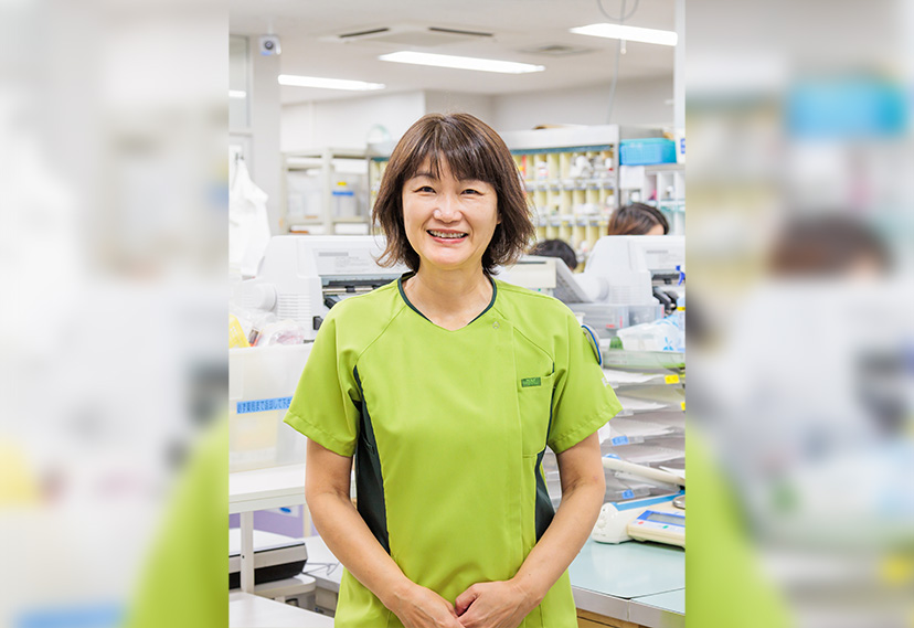 筒井 由佳（つつい ゆか）さん（1988年共立薬科大卒）